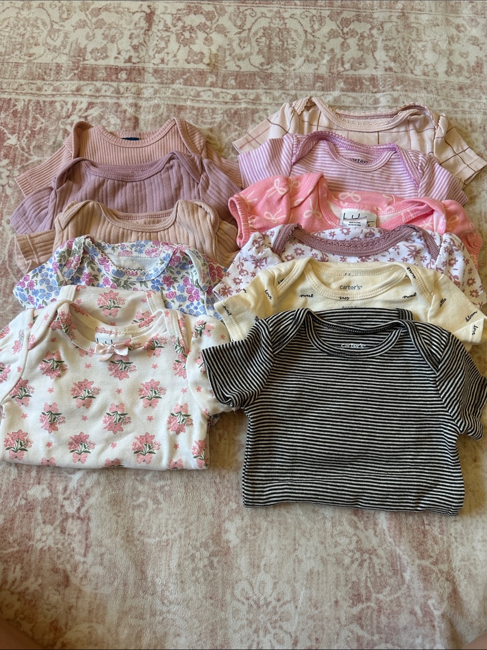 3-6 month onsies